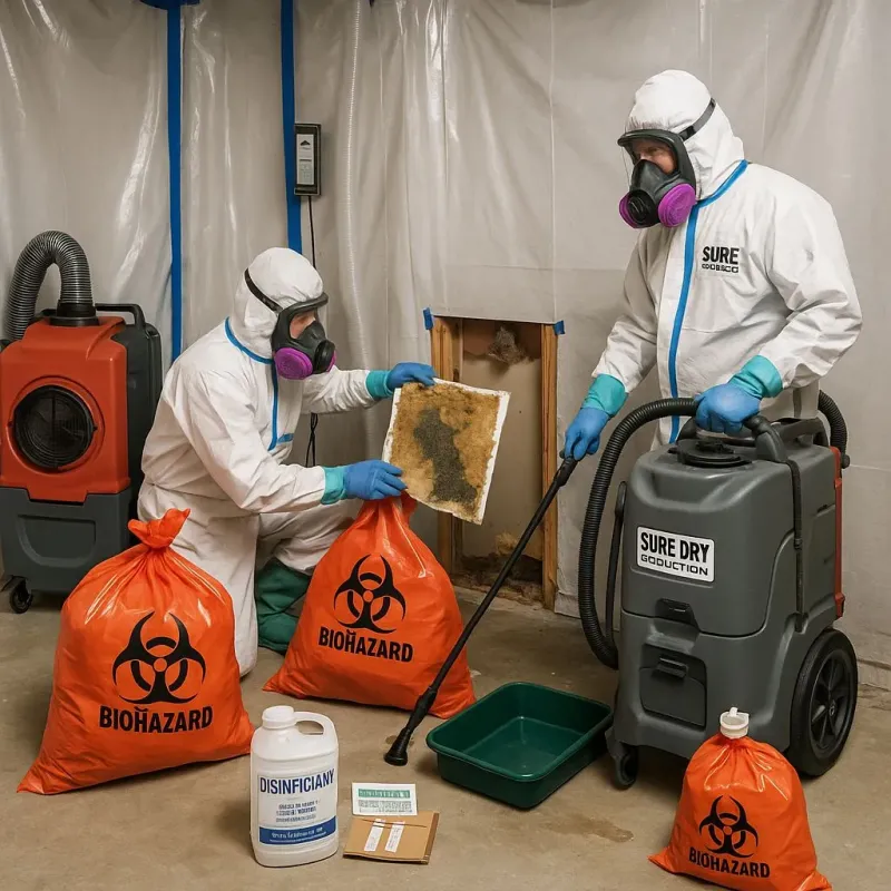 Contaminated Water Handling Protocols process in Home, WA