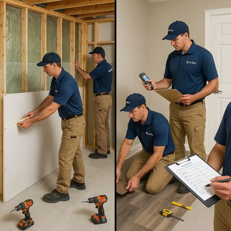 Repairs and Reconstruction process in Home, WA
